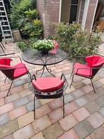 Tuinset met kussens, Ophalen, Gebruikt, Tuinset, Overige materialen