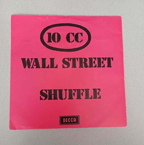 10CC - Wall Street Shuffle, Cd's en Dvd's, Vinyl Singles, Zo goed als nieuw, Single, Pop, 7 inch, Ophalen of Verzenden
