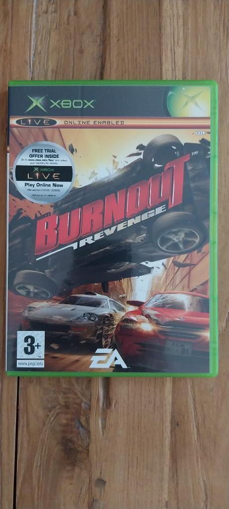 Burnout Revenge, Spelcomputers en Games, Games | Xbox Original, Zo goed als nieuw, Racen en Vliegen, 3 spelers of meer, Vanaf 3 jaar