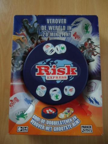 Risk Express, dobbelspel. Nieuw spel beschikbaar voor biedingen