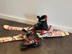 Ski junior, 110cm, maat 31-35, Sport en Fitness, Skiën en Langlaufen, 100 tot 140 cm, Schoenen, Zo goed als nieuw, Ophalen