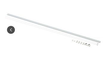 IKEA HAGHED ophangrail - wit. Ongebruikt in verpakking beschikbaar voor biedingen