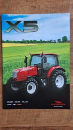Folder McCORMICK X5 tractor, trekker, Ophalen of Verzenden, Zo goed als nieuw, Folder