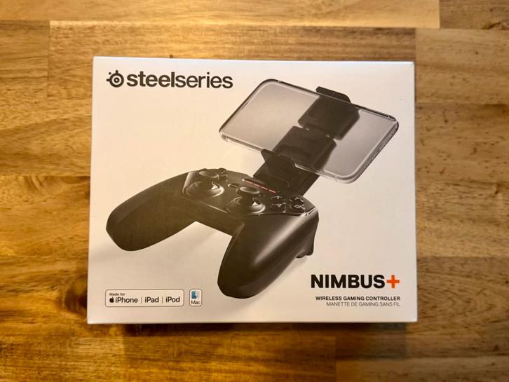 SteelSeries Controller NIMBUS + ZGAN iPhone / Mac lightning, Spelcomputers en Games, Spelcomputers | Overige Accessoires, Zo goed als nieuw