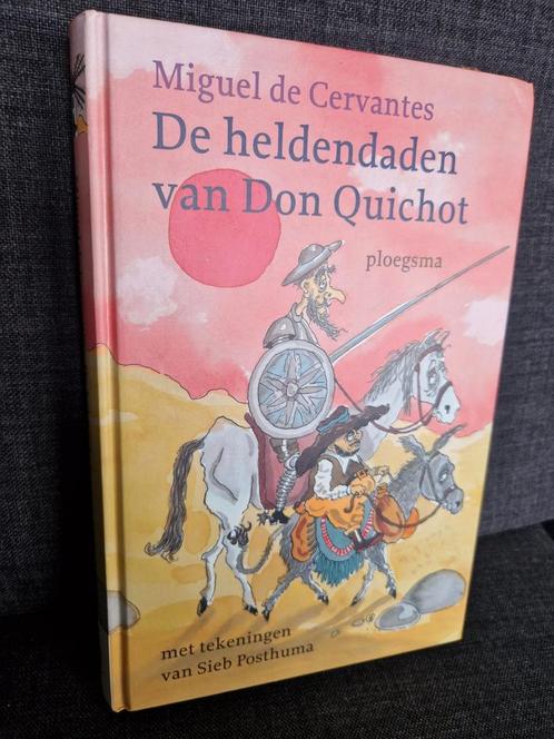 De heldendaden van Don Quichot - M. de Cervantes, Boeken, Kinderboeken | Jeugd | onder 10 jaar, Zo goed als nieuw, Ophalen of Verzenden