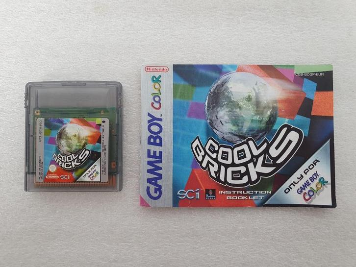 Nintendo GBC: Cool Bricks, Spelcomputers en Games, Games | Nintendo Game Boy, Gebruikt, Avontuur en Actie, 1 speler, Vanaf 3 jaar
