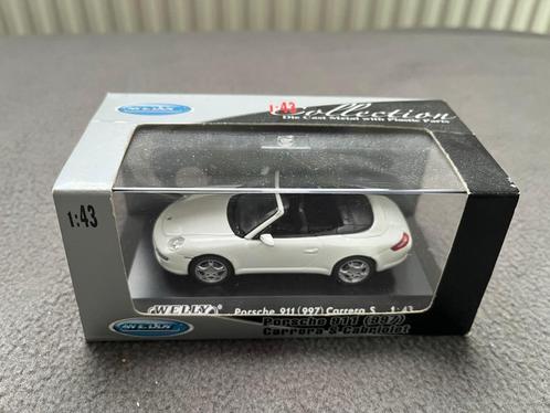 Porsche 911 (997) Carrera S Cabriolet modelauto 1:43, Hobby en Vrije tijd, Modelauto's | 1:43, Nieuw, Auto, Overige merken, Ophalen of Verzenden