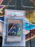 Yu-gi-oh psa gaia the fierce knight lob-en006, Ophalen of Verzenden, Losse kaart, Zo goed als nieuw