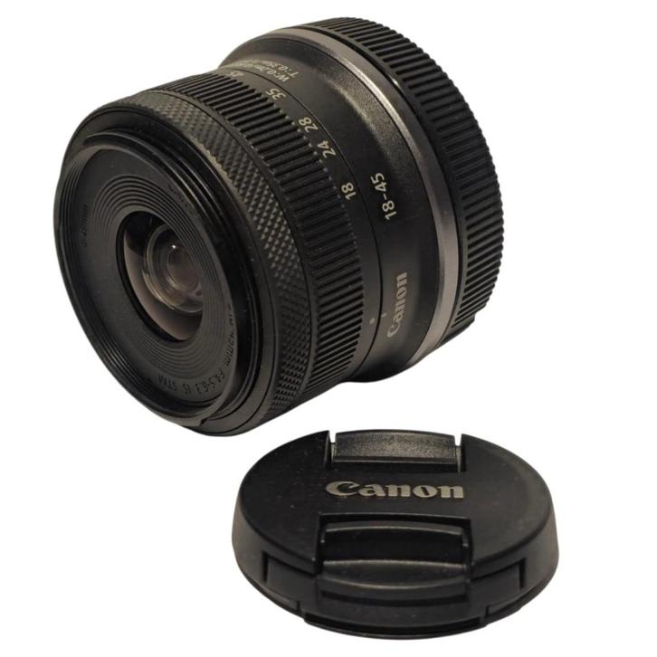 Canon RF-S 18-45mm f/4.5-6.3 IS STM, Audio, Tv en Foto, Fotografie | Lenzen en Objectieven, Zo goed als nieuw