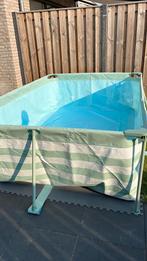 Zwembad met volledige accessoires, Tuin en Terras, Zwembaden, Ophalen, Minder dan 80 cm, Zo goed als nieuw, Opzetzwembad