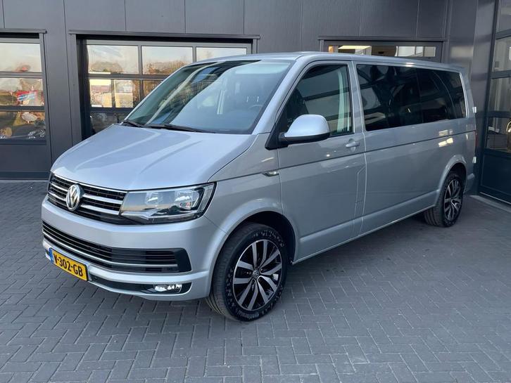 Volkswagen Transporter 2.0 TDI L2H1 DC Highline | 6 Persoons, Auto's, Bestelauto's, Bedrijf, Te koop, ABS, Airbags, Airconditioning