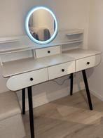 White Vanity Table with LED Mirror –Brand New (Pickup Only), Huis en Inrichting, Ophalen, Nieuw, Hout