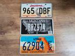 USA nummerplaten nummerplaat nummerborden nummerbord, Verzamelen, Ophalen of Verzenden, Gebruikt, Auto's