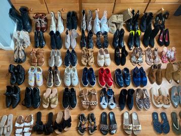 Restpartij dames merkschoenen beschikbaar voor biedingen