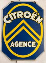 Citroen Agence metalen reclame bord emaille ?, Reclamebord, Gebruikt, ., Ophalen of Verzenden