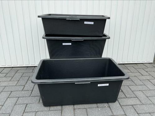 Rechthoek bak.Nieuw.Maat: 40,65,90 ltr.Manden.Nieuw:42,52ltr, Tuin en Terras, Bloembakken en Plantenbakken, Nieuw, Kunststof, Tuin