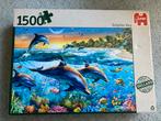 Jumbo Dolphin Bay Puzzel - 1500 Stukjes, Ophalen of Verzenden, 500 t/m 1500 stukjes, Zo goed als nieuw, Legpuzzel