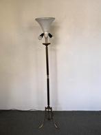 Koperen maison jansen styl vloerlamp, Huis en Inrichting, Ophalen, 150 tot 200 cm