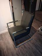 Lederen Fauteuille Stoel, Ophalen, Gebruikt, Minder dan 75 cm, Modern