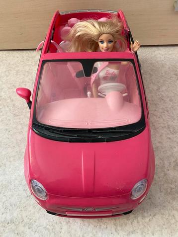Barbie roze Fiat 500 beschikbaar voor biedingen