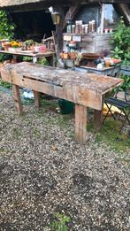 Vintage werkbank/sidetable, Ophalen