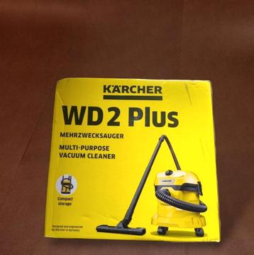 Kärcher WD 2 Plus Nat en Droogzuiger - 1000 W - 12 Liter beschikbaar voor biedingen
