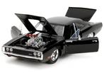 Dodge Charger 1970 + DOM figuur Schaal 1:24, Auto, Jadatoys, Nieuw, Ophalen of Verzenden
