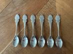 6 Douwe Egberts Biedermeier Lepeltjes - HH 100, Antiek en Kunst, Antiek | Bestek, Ophalen of Verzenden