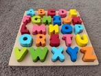 Houten ABC Puzzel, Ophalen, Zo goed als nieuw, Puzzelen