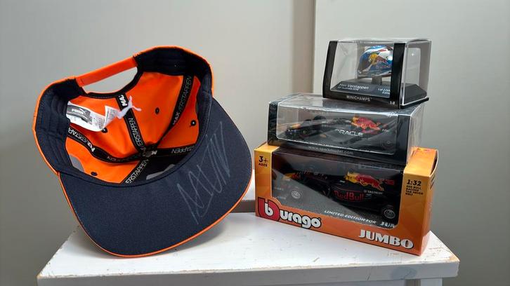 Max verstappen verzameling, Verzamelen, Automerken, Motoren en Formule 1, Nieuw, Formule 1, Ophalen of Verzenden