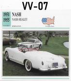 Vv7 autokaart nash nash healy ( 1951 - 1955 ), Ophalen of Verzenden, Zo goed als nieuw, Auto's