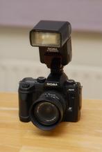Sigma SD9 FOVEON sensor + 2 objectieven, Ophalen, Spiegelreflex, Zo goed als nieuw, Overige Merken