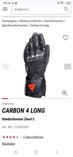 Dainese Carbon 4 Long Handschoenen - Maat M, Motoren, Kleding | Motorkleding, Dainese, Heren, Ophalen of Verzenden, Nieuw zonder kaartje