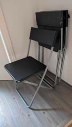 3 inklapbare ikea stoeltjes, Ophalen, Gebruikt, Campingstoel