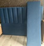 hoofd- en voetenbord bed, Huis en Inrichting, Ophalen, Blauw, Tweepersoons, 190 cm of minder