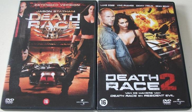 Dvd *** DEATH RACE *** 2 stuks, Cd's en Dvd's, Dvd's | Actie, Zo goed als nieuw, Actie, Vanaf 16 jaar, Ophalen of Verzenden