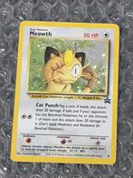 Holo Foil Meowth 10 WOTC Black Star Gameboy Promo