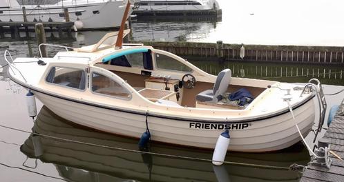 Prachtige Spitsgatter sloep Type: Troll 20, Watersport en Boten, Sloepen, Gebruikt, 10 tot 30 pk, 6 meter of meer, Binnenboordmotor