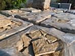 Flagstones Bourgogne diverse diktes natuursteen Stepstones, Geel, Overige typen, Nieuw, Ophalen of Verzenden