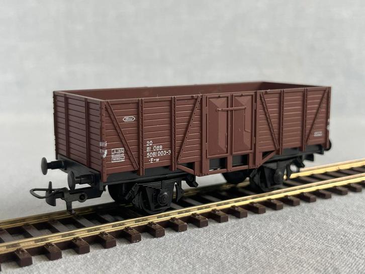 Kleinbahn ÖBB hoge bakwagen, Hobby en Vrije tijd, Modeltreinen | H0, Gebruikt, Wagon, Gelijkstroom, Overige merken, Ophalen of Verzenden