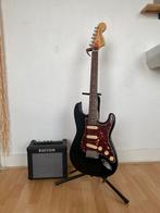 Fender Squier Stratocaster elektrische gitaar, Muziek en Instrumenten, Snaarinstrumenten | Gitaren | Elektrisch, Ophalen, Gebruikt