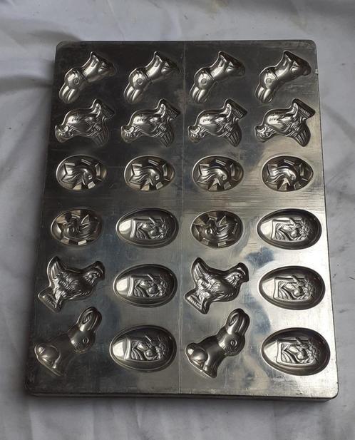 Prachtige oude chocoladevorm, bonbonvorm, chocolaatjesvorm, Antiek en Kunst, Curiosa en Brocante, Ophalen of Verzenden