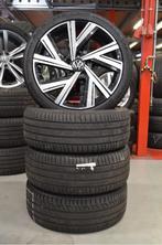 Org. 18" Volkswagen Golf Velgen 5x112 ET51 + Zomerbanden, 18 inch, Gebruikt, Banden en Velgen, Ophalen of Verzenden