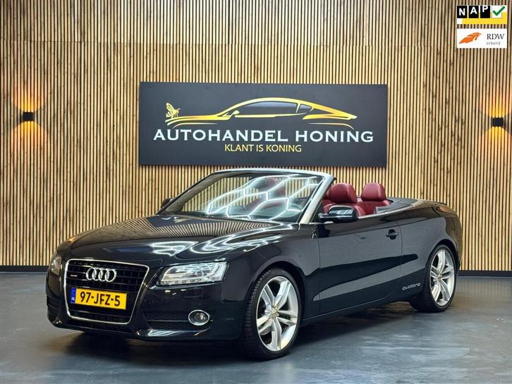 Audi A5 Cabriolet 3.0 TDI|QUATTRO|B&O|AUT|XENON|CAMERA|, Auto's, Audi, Bedrijf, Te koop, A5, 4x4, ABS, Airbags, Airconditioning