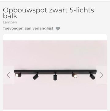 Masterlight Bounce 5-spots Plafondlamp - Nieuw! beschikbaar voor biedingen