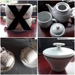 kop en schotels, melkkan, 2x suikerpot, theepot, schaal, Ophalen of Verzenden, Porselein, Overige stijlen