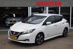 Nissan Leaf Tekna 40 kWh//LED//NAVI//360 CAMERA! (bj 2019), Auto's, Nissan, Stof, Gebruikt, Zwart, Adaptive Cruise Control