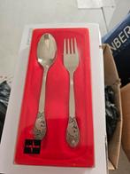 Gero Zilver Kinderbestek - eekhoorn, Antiek en Kunst, Antiek | Bestek, Ophalen