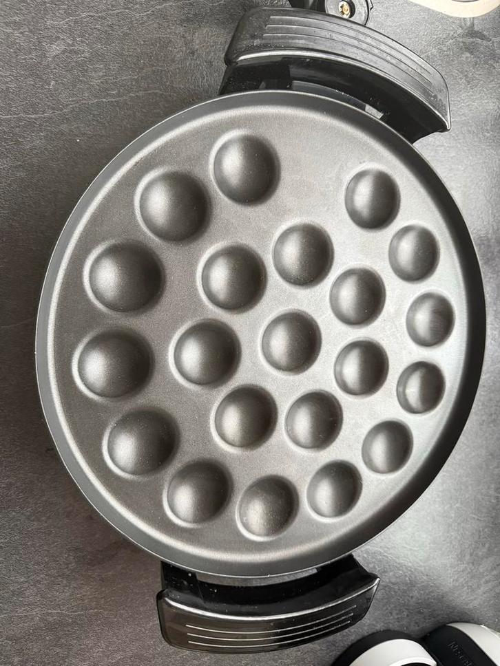 Tristar Poffertjesmaker - Zo goed als nieuw!, Witgoed en Apparatuur, Wafelijzers, Zo goed als nieuw, Uitneembare platen, Ophalen of Verzenden