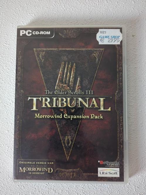 Zeldzaam !
The Elderly Scrolls 3 Tribunal
Morrowind Expansio, Spelcomputers en Games, Games | Pc, Zo goed als nieuw, 1 speler